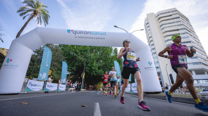 Quirónsalud, Proveedor Médico Oficial del TotalEnergies Media Maratón de Málaga 2025