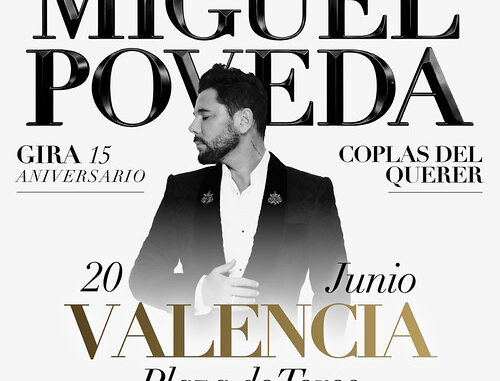 El cante de Poveda volverá a sonar en Valencia el próximo 20 de junio